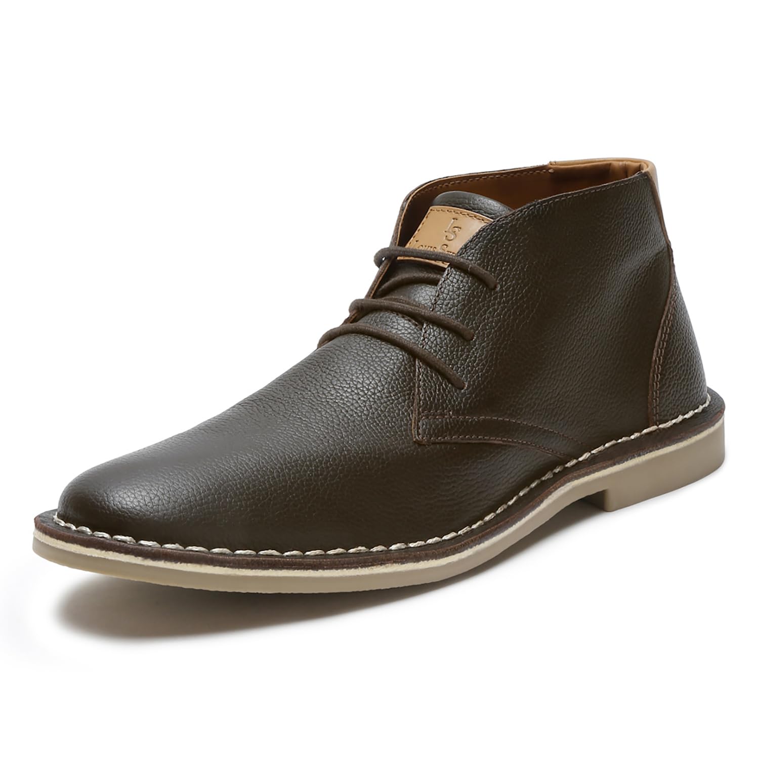 LOUIS STITCH Chukka Boots For Men | Leather Shoes for Men | High Ankle Casual Boot | Formal Office & Business Wear Shoes | Hiking Boots for Men | Stitch Down Desert Boots | Size-UK010 Brunette Brown (SDCKPD) (B0CDQBK3PK) Amazon Price History, Amazon Price Tracker
