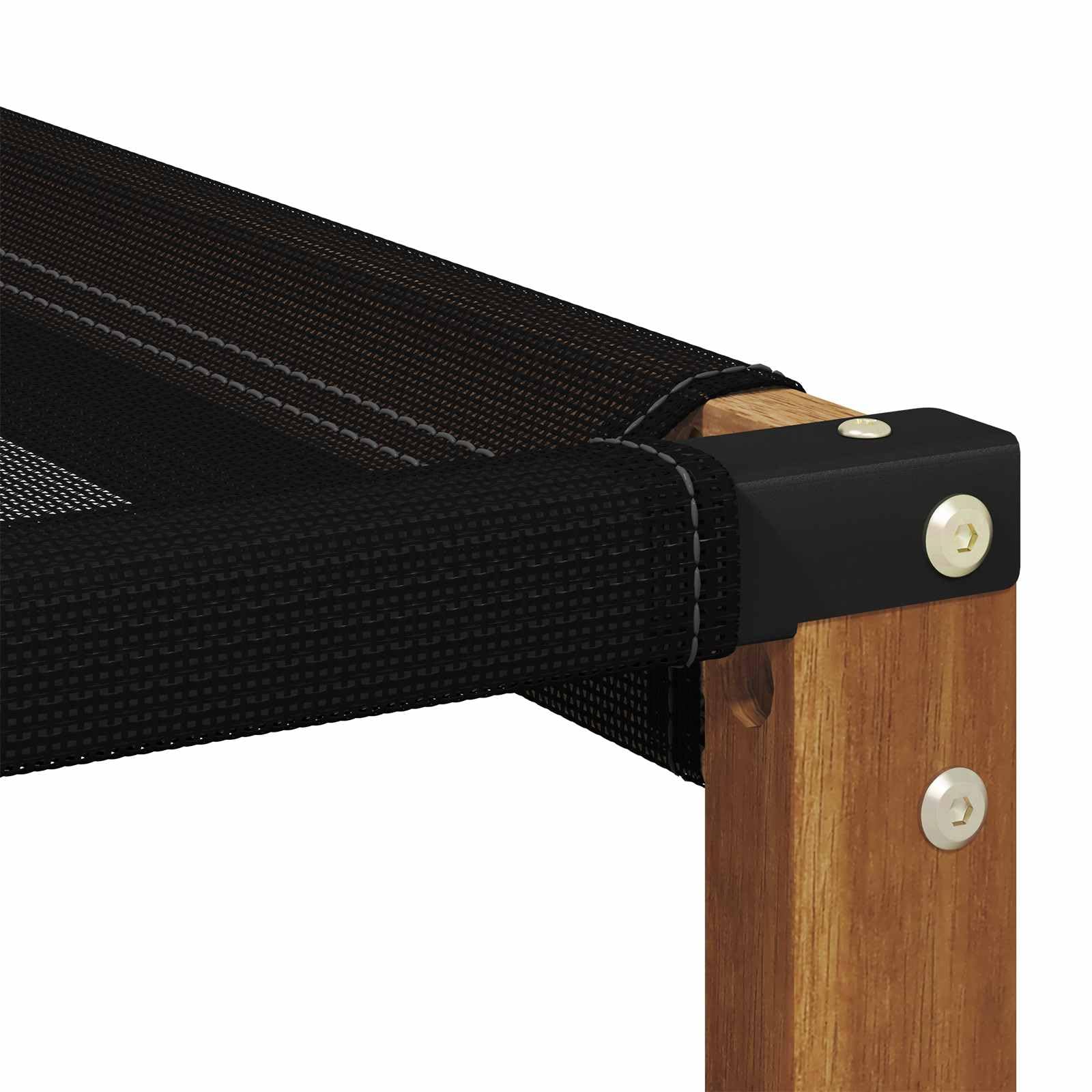 vidaXL 3 Pezzo Divano Centrale per Esterno, Set da Giardino in Legno di Acacia, mobili Moderni, Resistenti alle intemperie, Relax Versatile per Il Balcone