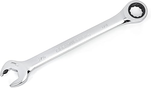 Miniatura 2 de GEARWRENCH Llave combinada de trinquete de extremo abierto de 12 puntos, 34" - 85584