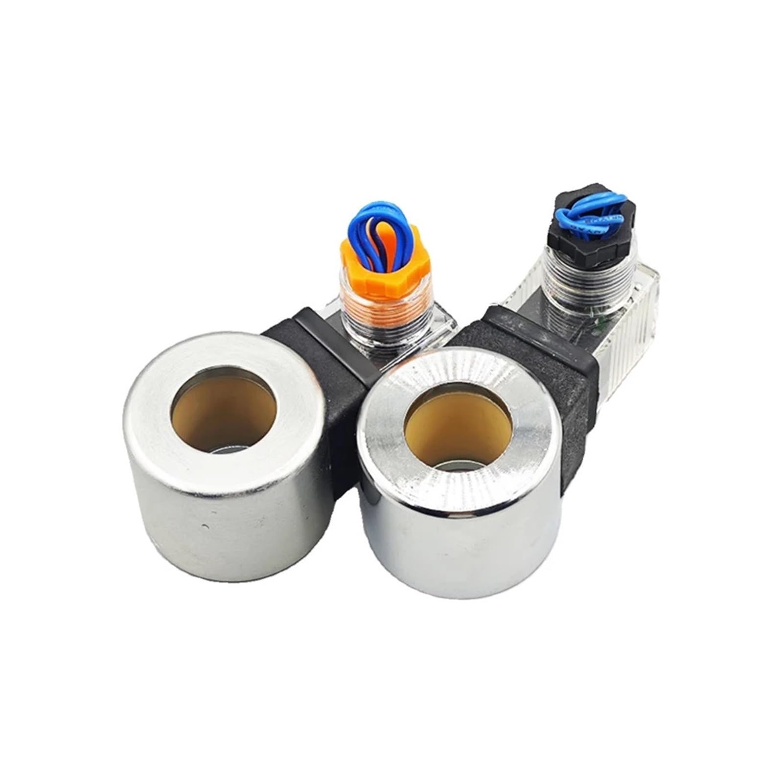 CXFCIHFT 1pcs Hydraulic Solenoid Valve Coil MFZ12-25YC MFB12-25YC Inner Diameter 23mm Height 37mm DC12V DC24V DC220V AC220V 26W(MFB12-25YC AC220V)