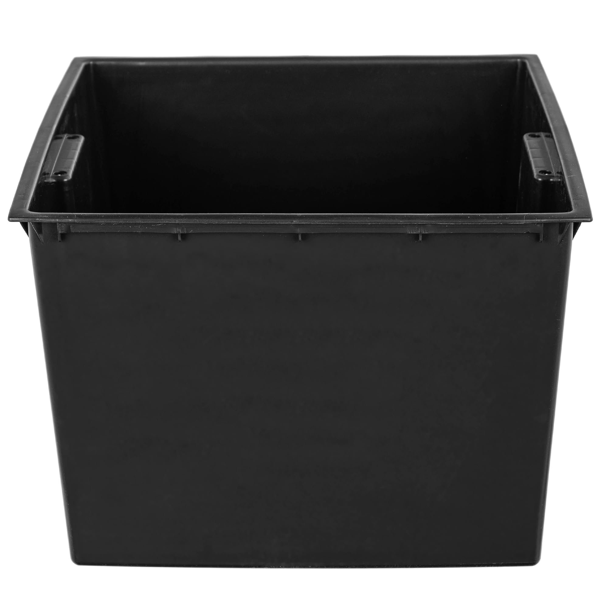 KADAX Insert de 40 cm pour jardinières, plastique noir, rectangulaire 38,5 x 28 cm