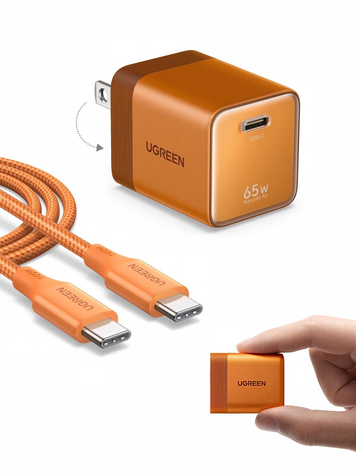 Amazon | UGREEN Air 65W type-c充電器【iPhone18 Pro/Pro Max AVS対応