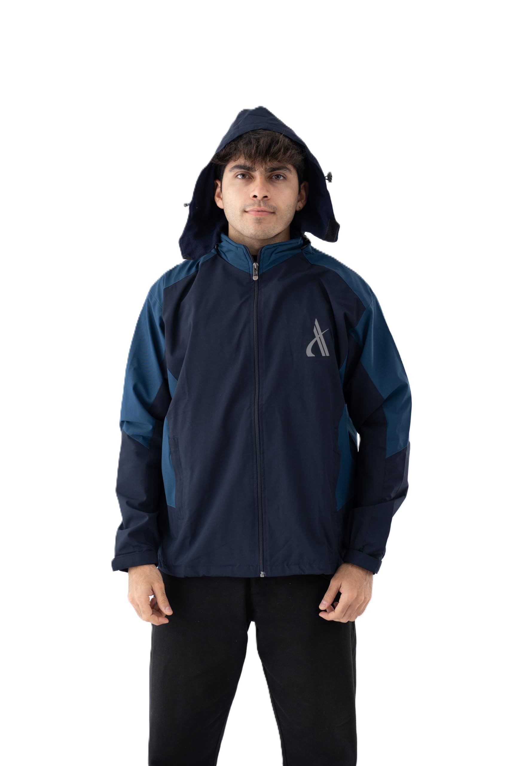 Men’s Winterwear Hooded Jacket | Lightweight Windcheater for Outdoor Sports, Travel & Daily Use | Water-Resistant & Stylish Full Sleeve Jacket