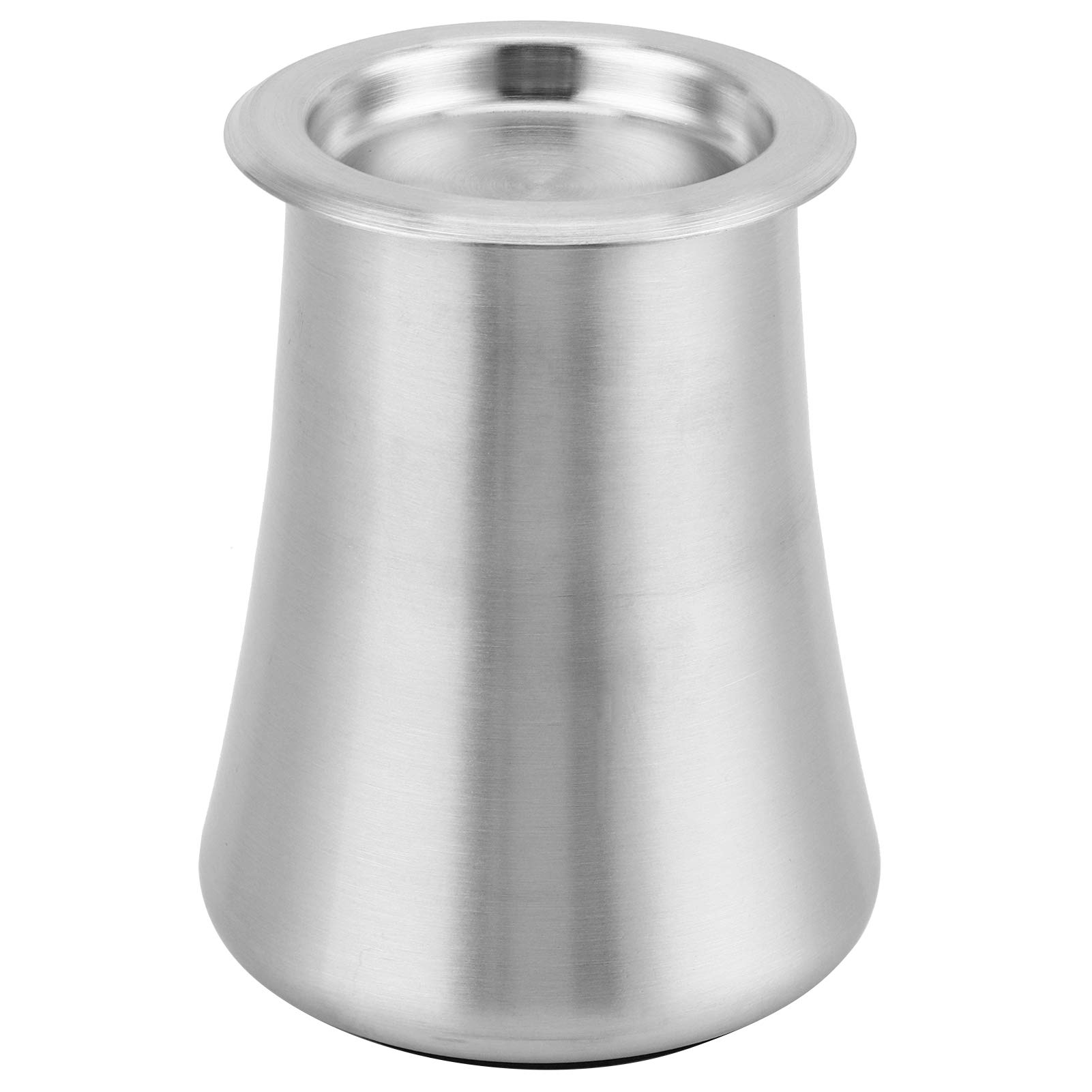 Coffee Powder Sifter, 304 Stainless Steel Powder Sieve Cup, Home Filter with Brush for Beans Smelling and Receiving (Sanding original color)