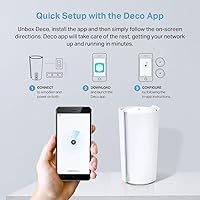 Vista 6 de TP-Link Deco Mesh WiFi AXE11000 Tri-Band WiFi 6E Mesh Network System (Deco XE200) - Sustituye al enrutador y extensor de Internet inalámbrico