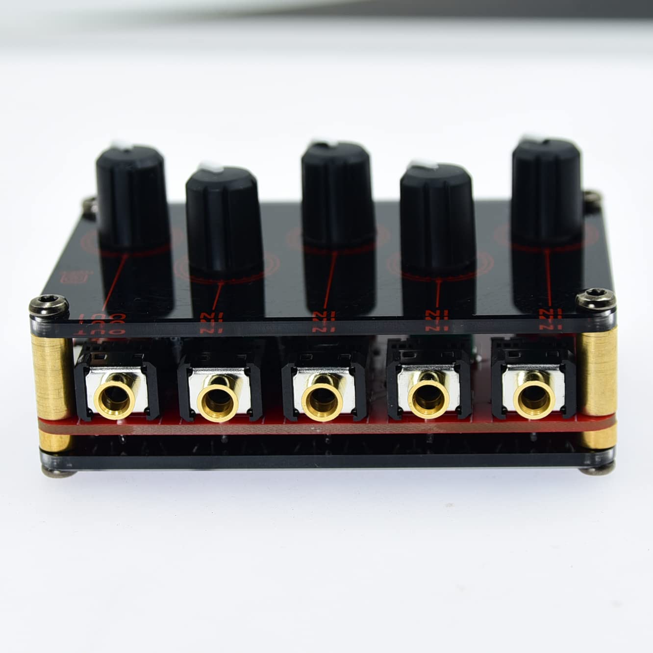 Amazon.co.jp: Arklove複数入力ミックス 4ウェイ 1/8インチ 4イン1