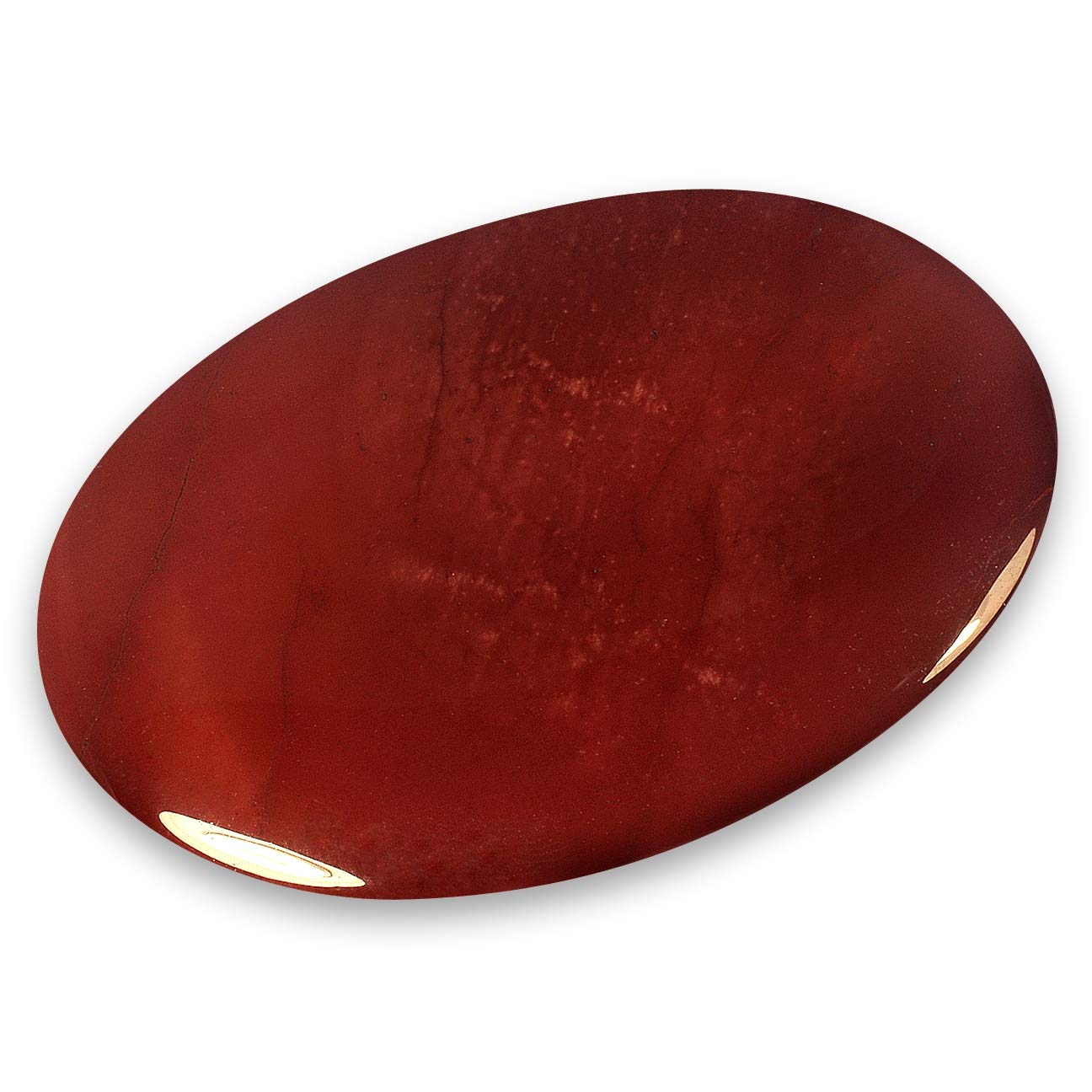 CrystalAge Mookaite Red Palm Stone ~70x50mm