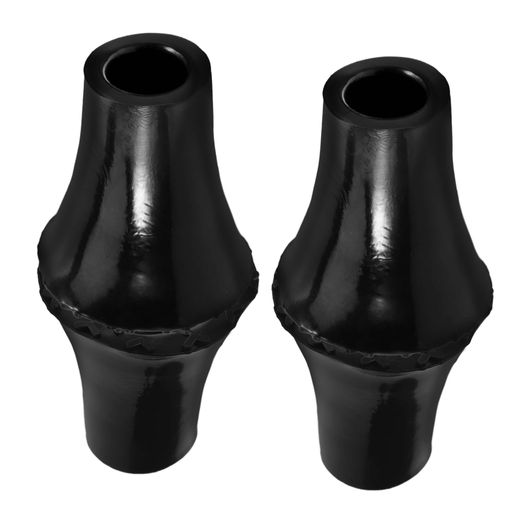 minkissy 20 Stk Krückenpolster Krücken Ersatzteile Krücken Tipps Gehstockfußpolster Sicheres Gehen mit Gehstock Trekking Zubehör Kunststoffspitzen für Krücken rutschfeste Stockspitzen PVC