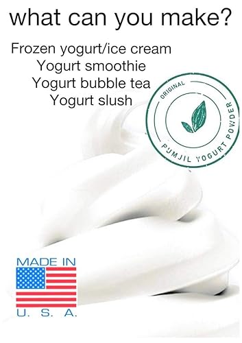 Miniatura 5 de Pumjil Mezcla de helado mezcla de helado suave probiótico ideal para yogur congelado y batidos 55 porciones por caja mezcla de porción suave porción