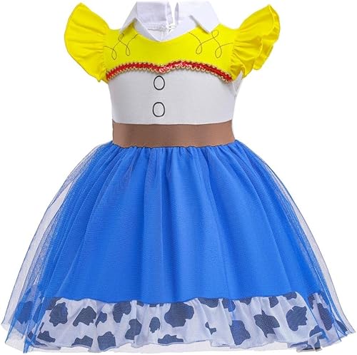 Miniatura 3 de Lito Angels Disfraz de vaquera para niñas pequeñas, disfraz de Halloween, fiesta de cumpleaños, traje de verano