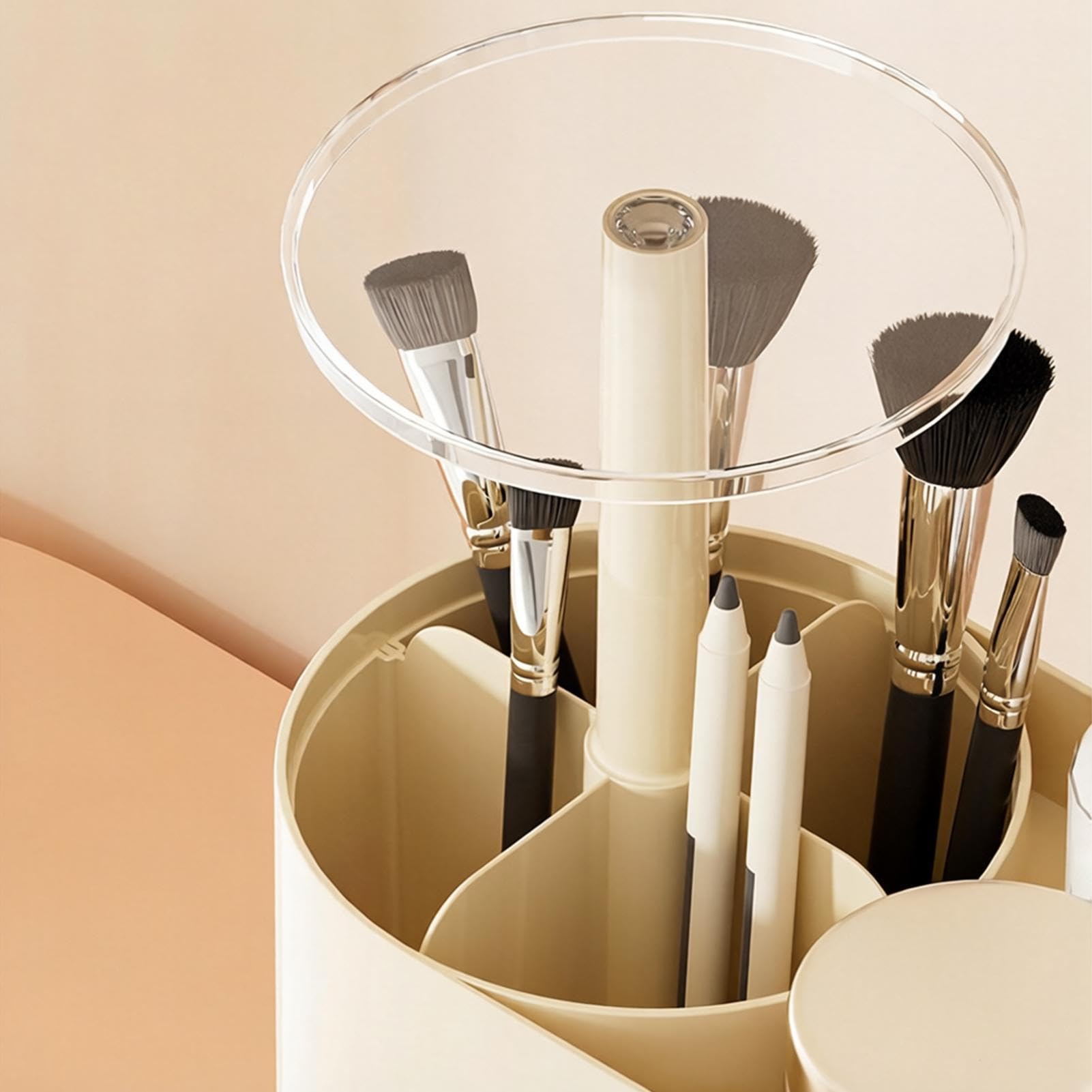 Organizador Cosmético con 3 Cajones de Gran Capacidad | Organizadora De Cosméticos Para Escritorio De Maquillaje Para Labial Piel Aseo Escritorio