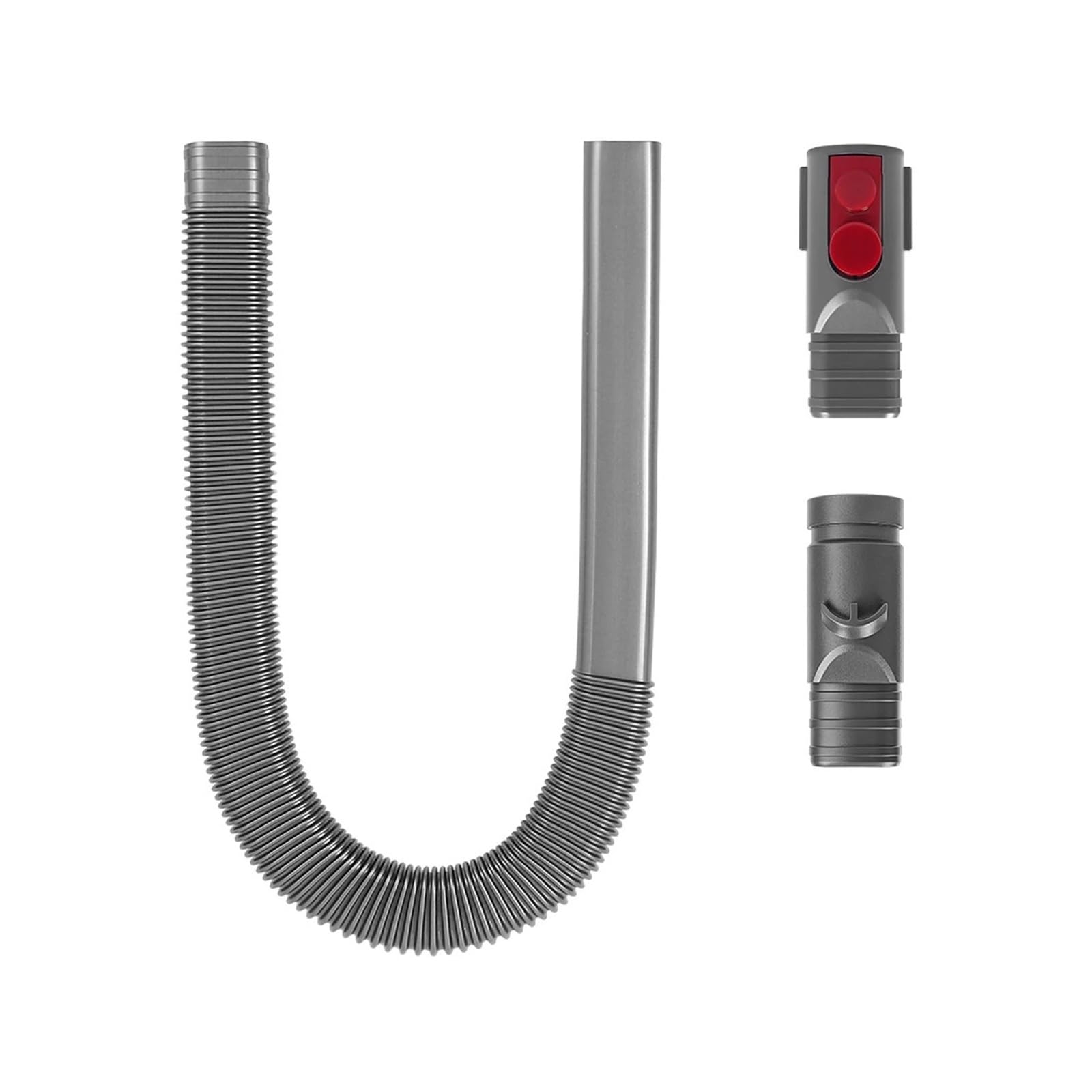 Cleaner Hose ，Compatible for Dyson， V7 V8 V10 V11 V12 V15 Vacuum(Grey Hose Set A)
