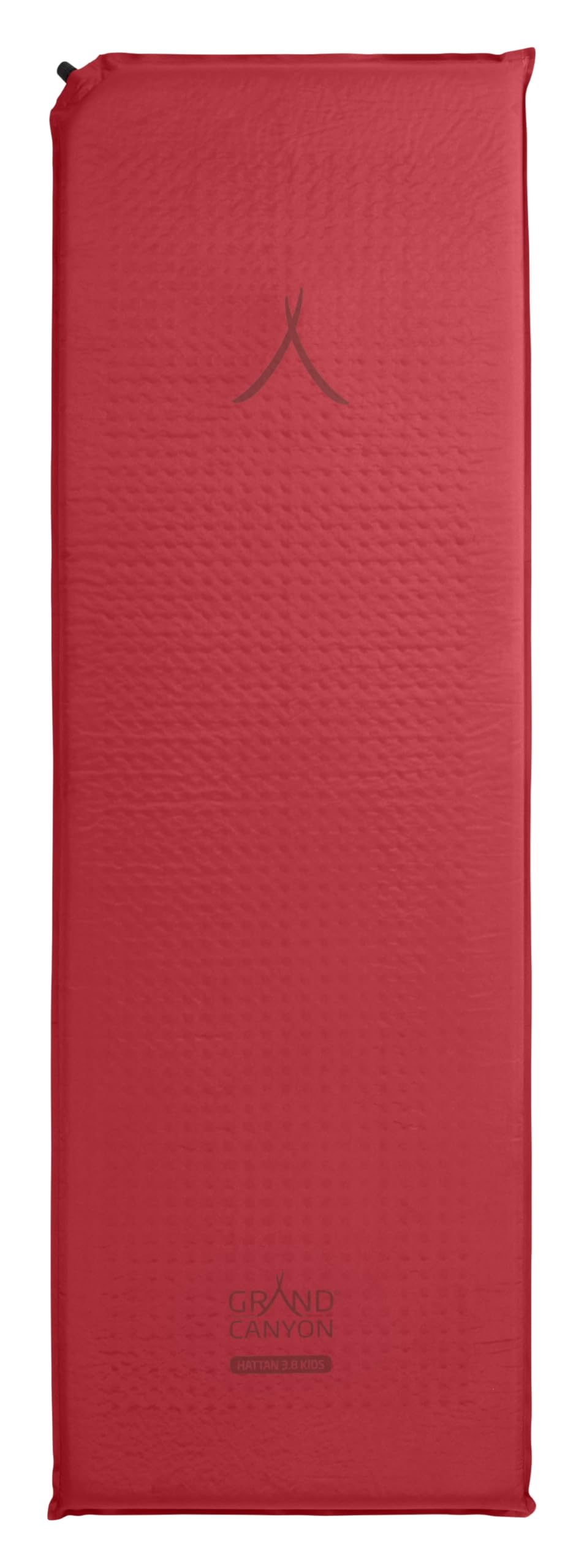 GRAND CANYON Matte Hattan 3.8 Kids Selbstaufblasende Kinder-Campingmatte, 160 x 51 cm, 3,8 cm Komfortschaum, leicht & kompakt für Camping, Reisen und Übernachtungen