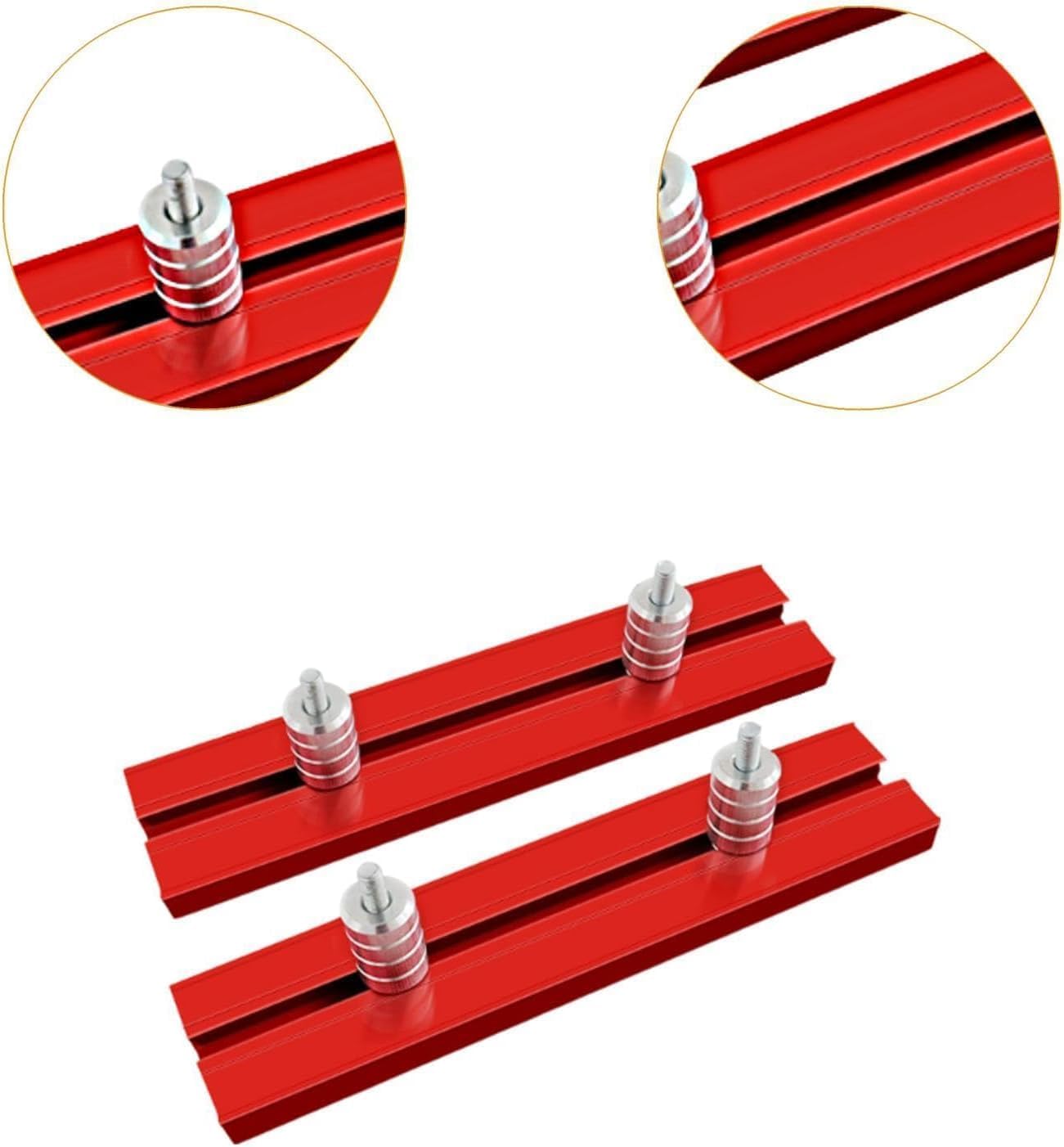 Hand Plane,Wood Planer,Wood Shaver,2Pcs Woodworking Planing Stop Set Board Baffle Accessory for Engraving Machines Simple Assembly Wood Planer Circular Saw Tool(17.8mm)