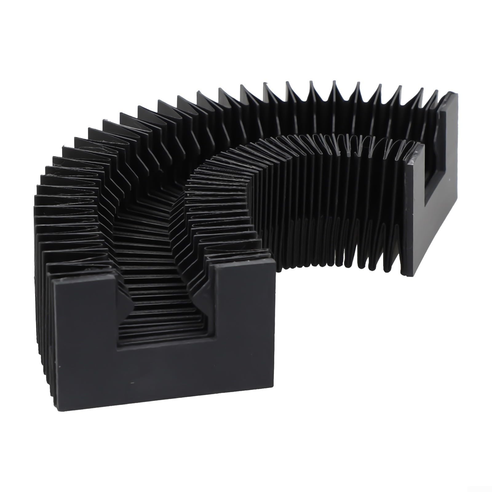 Für HGR25 CNC-Werkzeugmaschinen-Linearführung, Faltenbalg-Staubschutz, 200, 1000 mm, flexibler Teleskopschutz (1000 mm)
