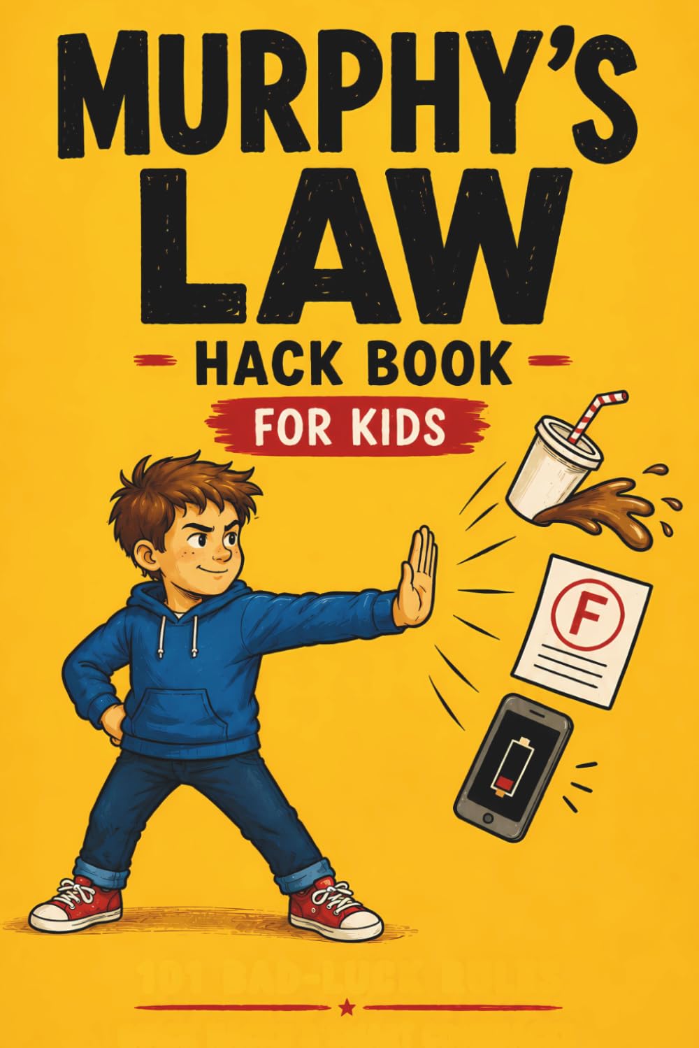 Murphy’s Law Hack Book for Kids: 101 Funny Bad-Luck Rules, Quick Hacks & Smart Comebacks to Help Kids Laugh, Reset & Keep Going
