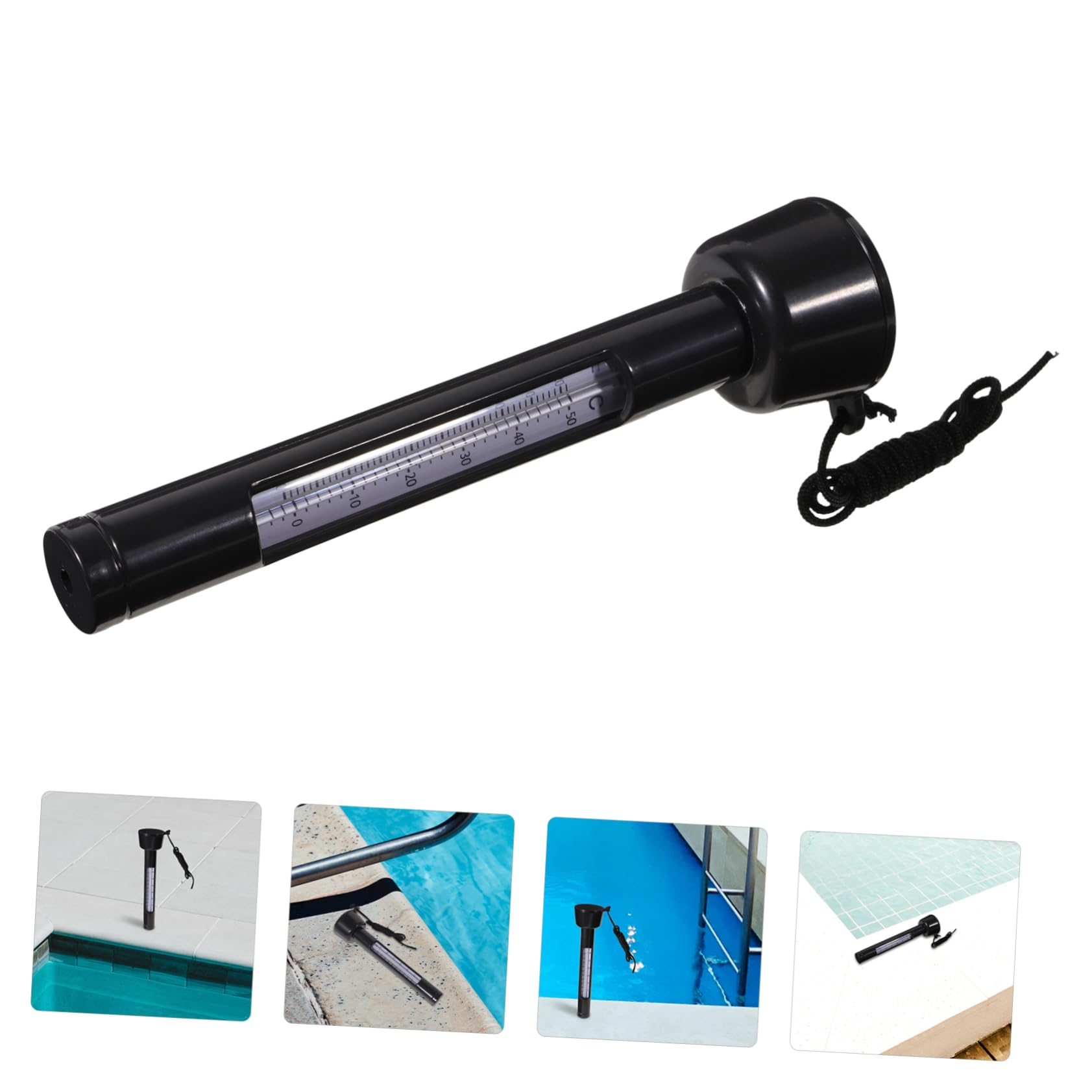 Sosoport 4pezzi Termometro Galleggiante Per Misuratore Fahrenheit Per Piscina Idromassaggio e