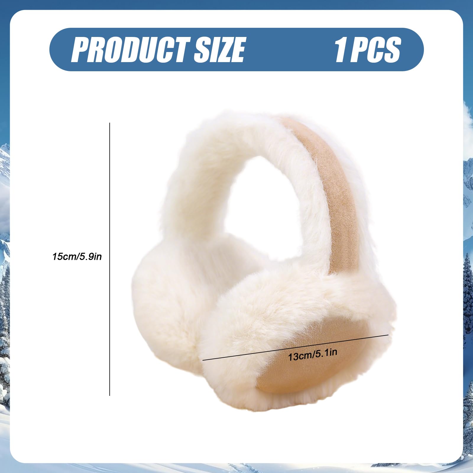TSLBW Orejeras de Invierno Orejeras de Peluche para Mujeres Hombres Niñas Cubre Orejas de Terciopelo Suave Orejas de Invierno Calentadores de Oídos para Niños Protección contra el Viento