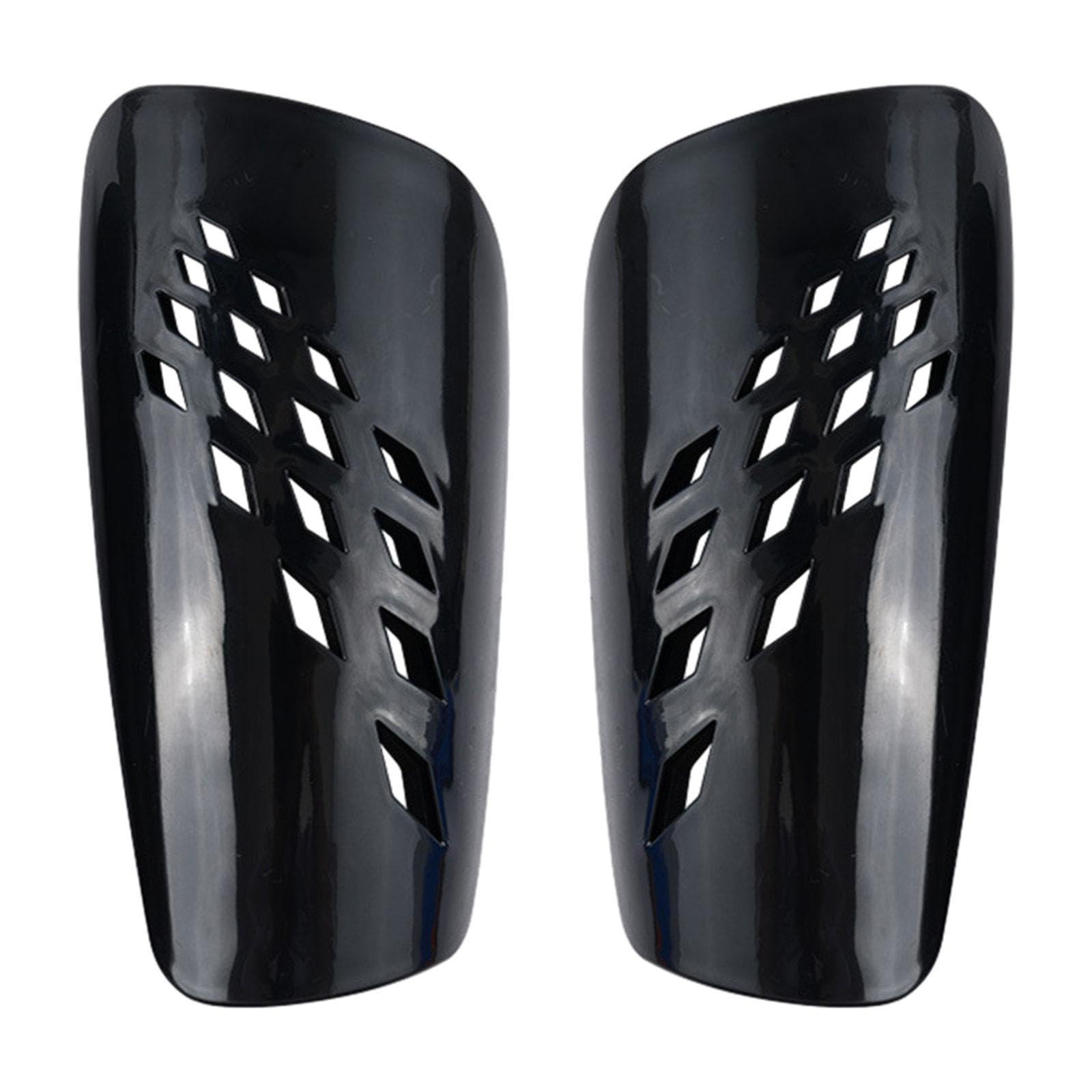 NIVAA Soccer Shin Guards Shin Guard Sleeves Comfortable for Adult EVA Cushion 2Pcs Black-image-48