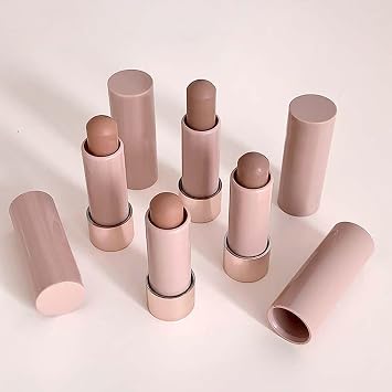 Cool Toned Contour Stick - Creamy Blendable Bronzer for Face Sculpting, Waterproof & Long-Lasting Smooth Finish, Unique Design for Effortless Shaping, Lightweight Hydrating (01)