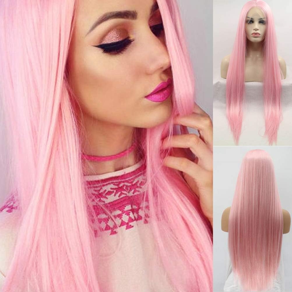 pink wig natural