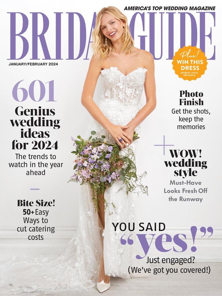 Bridal Guide Magazine January February 2024 601 Genius Wedding Ideas
