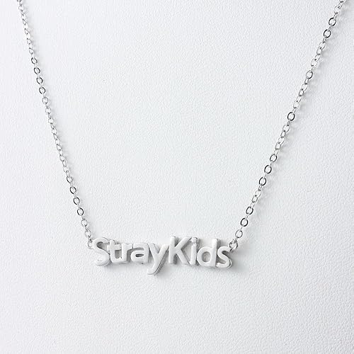 Miniatura 3 de Stray Kids Collar chapado en oro de 18 quilates Kpop StrayKids Merchandise Jewelry para Skz Fans regalos