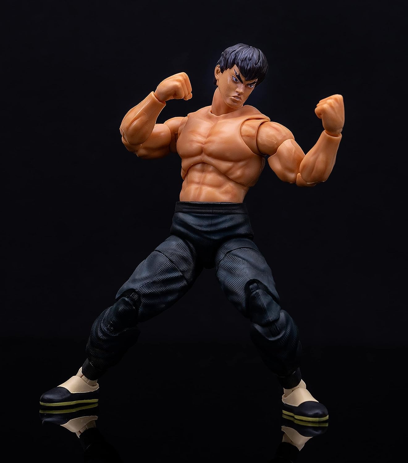 ストリートファイター II アクションフィギュア 　 CAPCOMフィギュア リュウや春麗、ベガなど『ストリートファイターII』の1/12