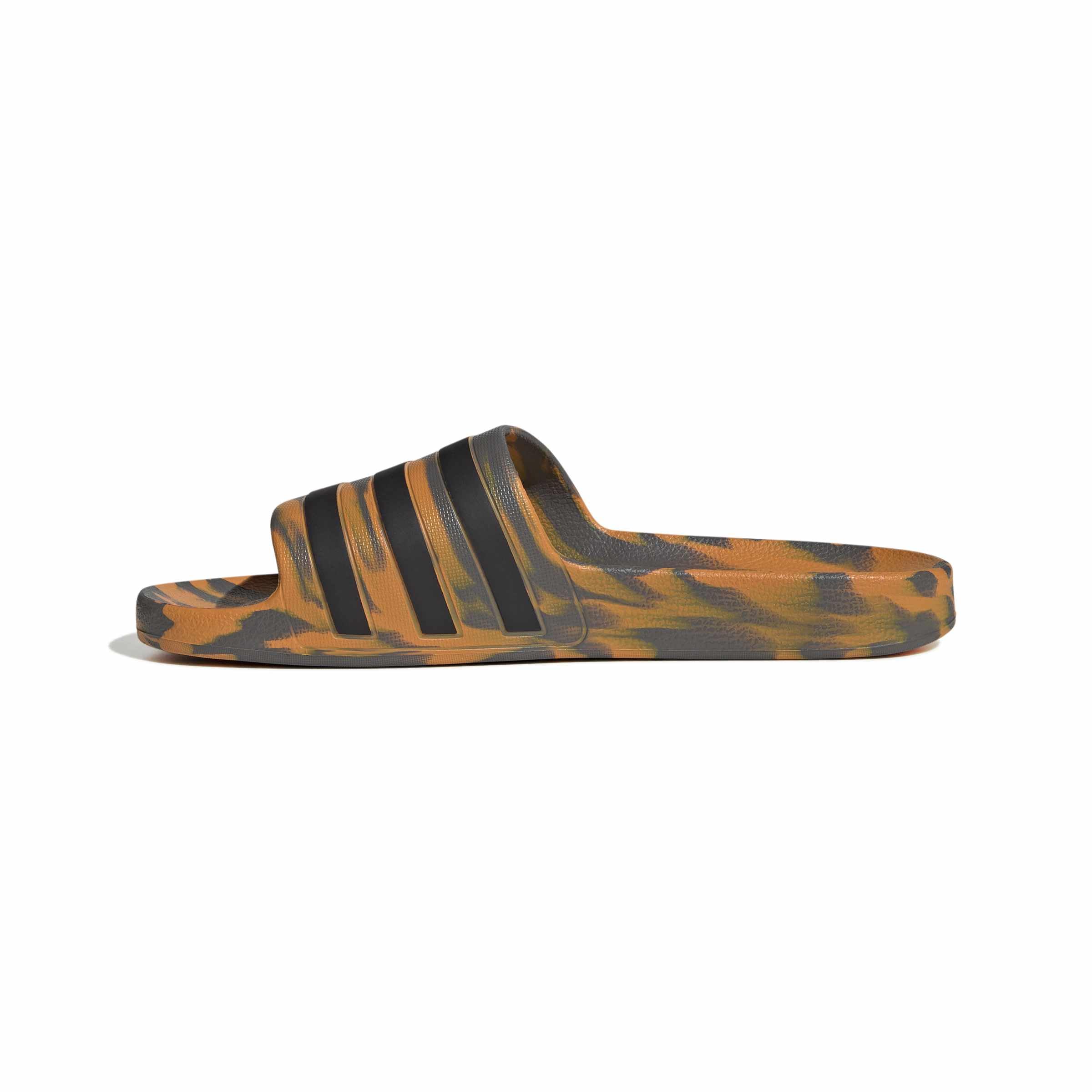 adidas Mens Adilette Aqua Slides Casual Sandals Casual - Black