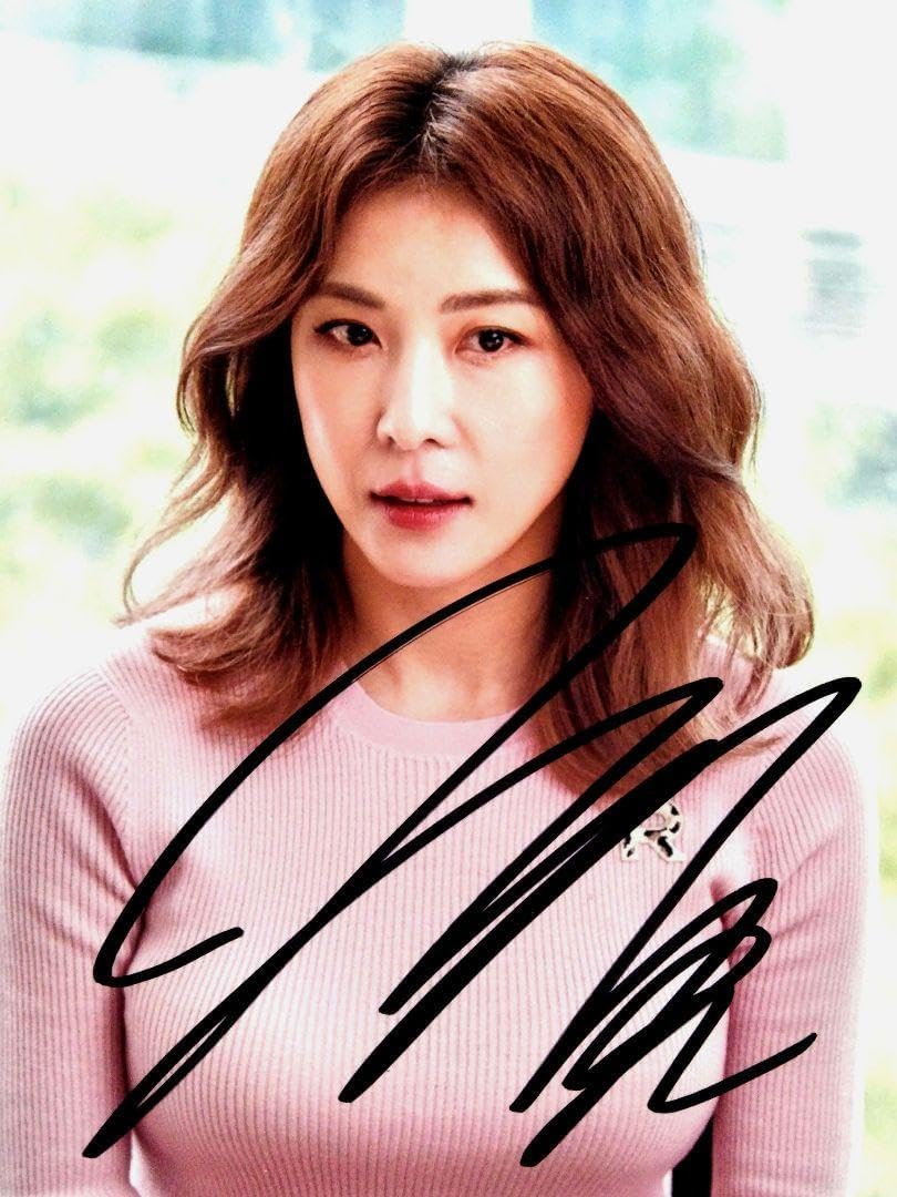 ハ・ジウォン直筆サイン入り2Lサイズ写真…Ha Ji-won … ハ・ジウォン