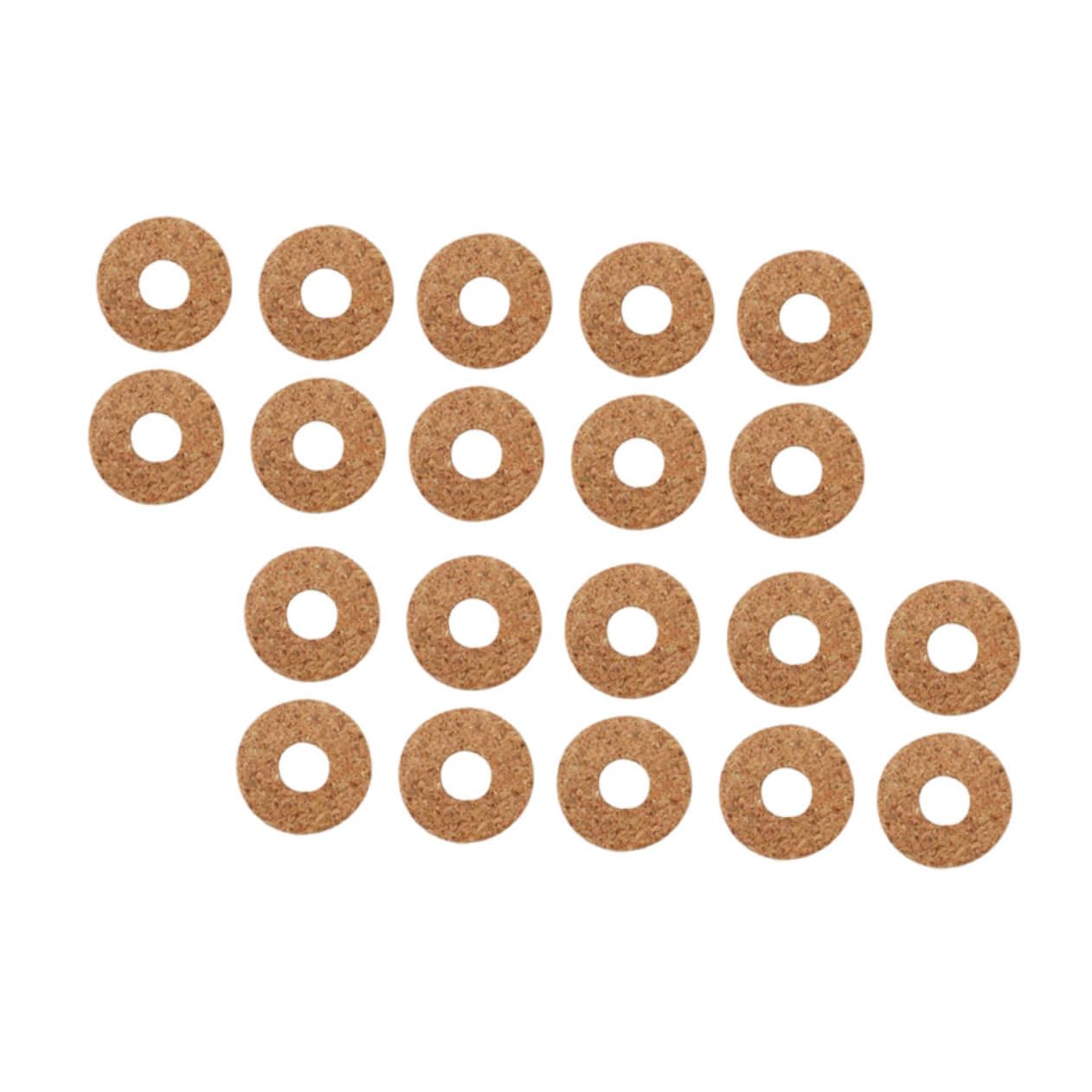 Holibanna 20Pcs Self Adhesive Guitar Pick Grips Non Slip Wooden Accessories for Guitarists Durable Light Brown Mats for Enhanced Grip and Comfort During Performance