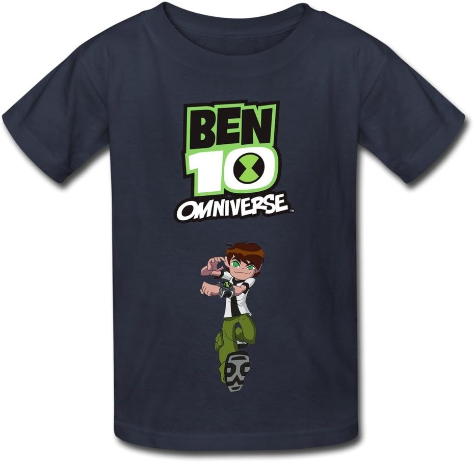 Kid's Geek Ben10:Omniverse T-shirts Size M Navy By Mjensen