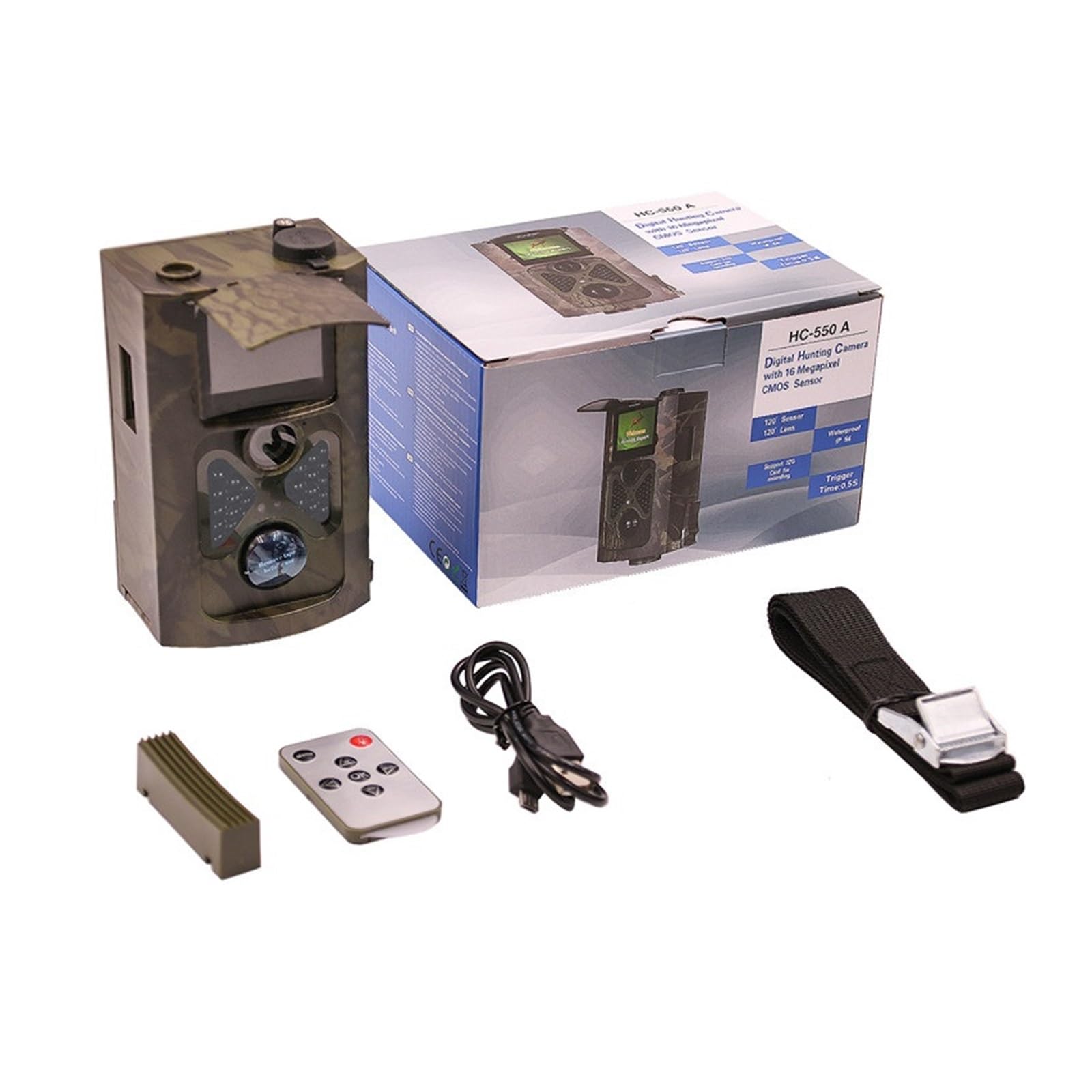 Cámara Vida Silvestre Cámara Inalámbrica For Caza Y Rastreo, Cámaras De Visión Nocturna For Vigilancia Vida Silvestre HC550A, 1080P, 16MP, Seguimiento Trampas Fotográficas Monitoreo Confiable Preciso