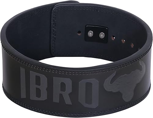 Miniatura 7 de IBRO Palanca de levantamiento de pesas o cinturón de gimnasio de una sola punta, 0.315 in, 0.394 in o 0.512 in, potencia extrema, resistente, 100%