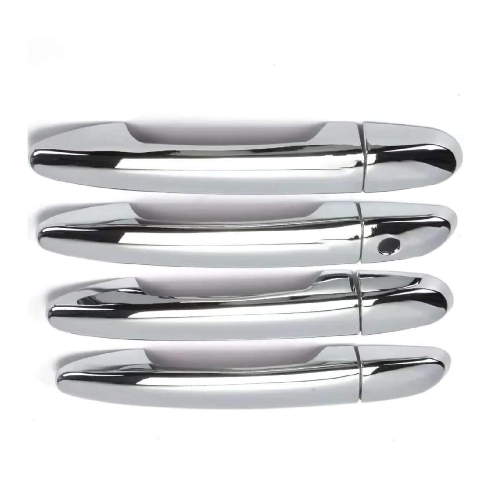 Qdzvalumv Normal Silver Car Door Handles Cover Shell Compatible With Mazda For Cx3 Cx5 2014-2019 Car Exterior Door Handle Cover Trim Decoration Upgrade Outer Cap Shell Set(Normal Silver)