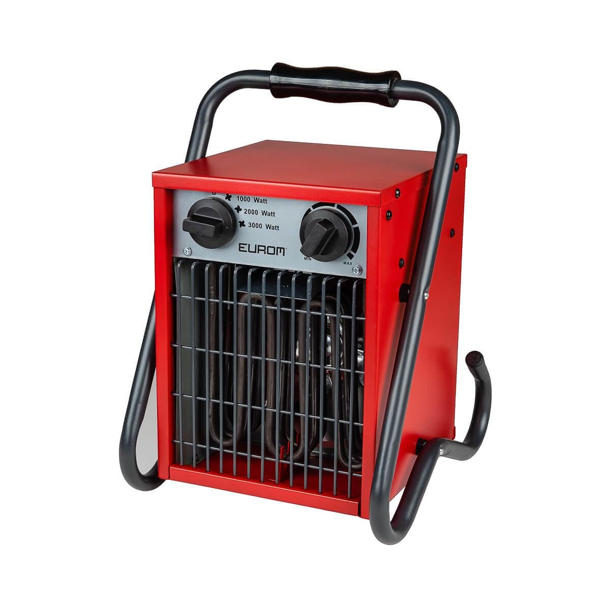 Eurom EK3201 Termowentylator, 3000 W, Grzejnik Budowlany, Ogrzewanie Warsztatowe, Przemysłowe, Magazynowe, Hal, Na Plac Budowy