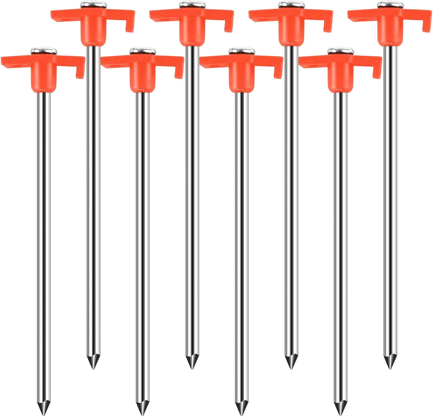 UNIPRIMEBBQ Tent Stakes Heavy Duty Tent Nail Camping Stakes,Tent pegs