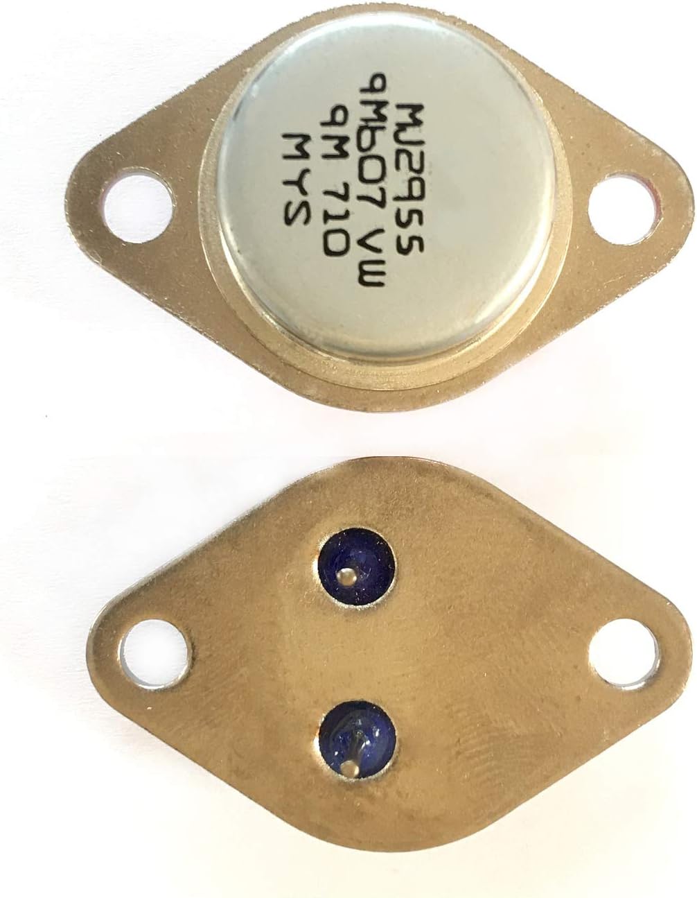 TodiysNew 10Pcs for MJ2955 NTE219 ECG219 15A 100V 115W to-3 Complementary Silicon Power Transistors IC Chip MJ2955G