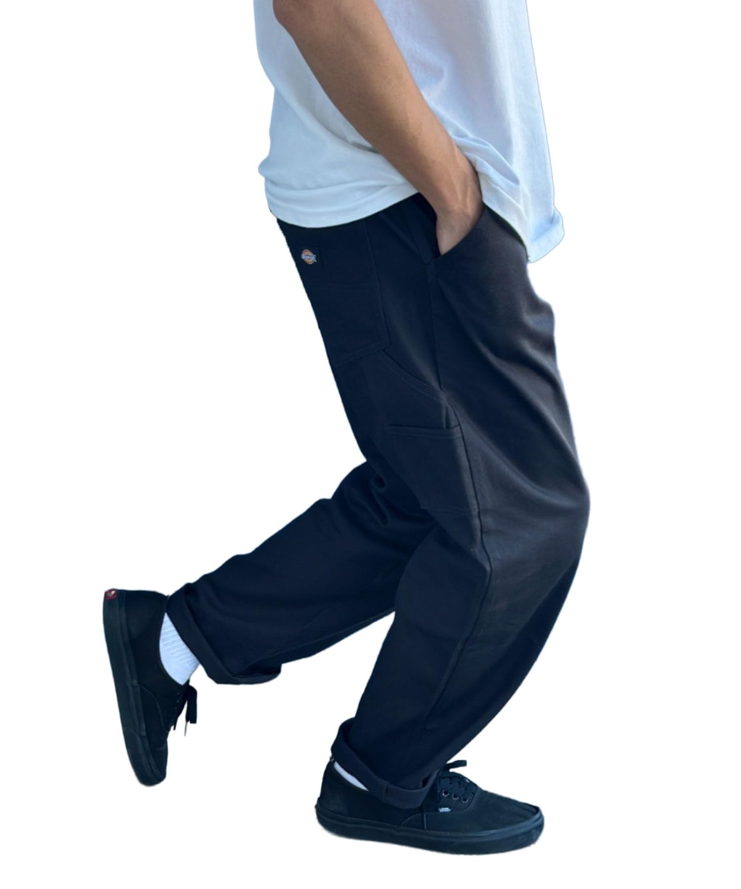 Amazon.co.jp: Dickies Men's Painter Pants, 100% Cotton, Elastic