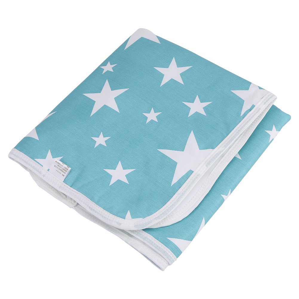 Baby Crib Mattress Pad Infant Waterproof Cotton Urine Mat Cover Diapering Sheet Protector Reusable Incontinence Bed Pads Washable Incontinence Underpads for Baby Nursery Bedding Sleep