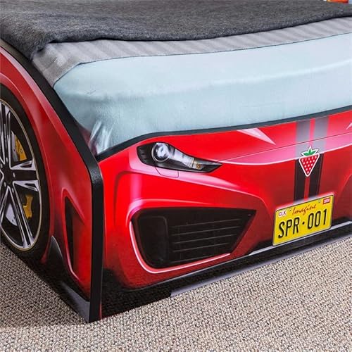 Cilek Spyder Race Car Toddler Bed Frame, Toddler, Red #TOP4