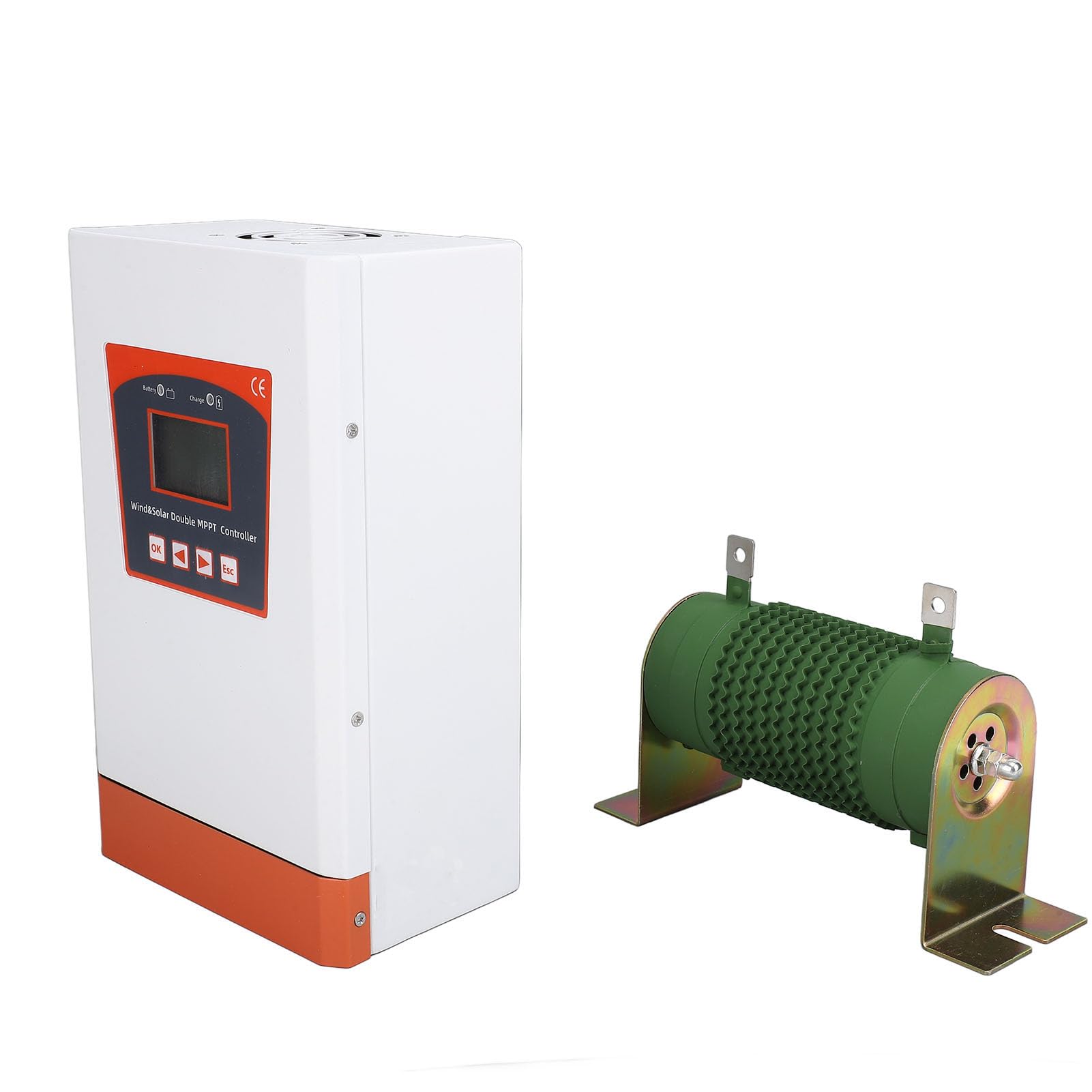 Cryfokt Regolatore Ibrido Solare Eolico MPPT 12V 24V 300W Off Grid (600W