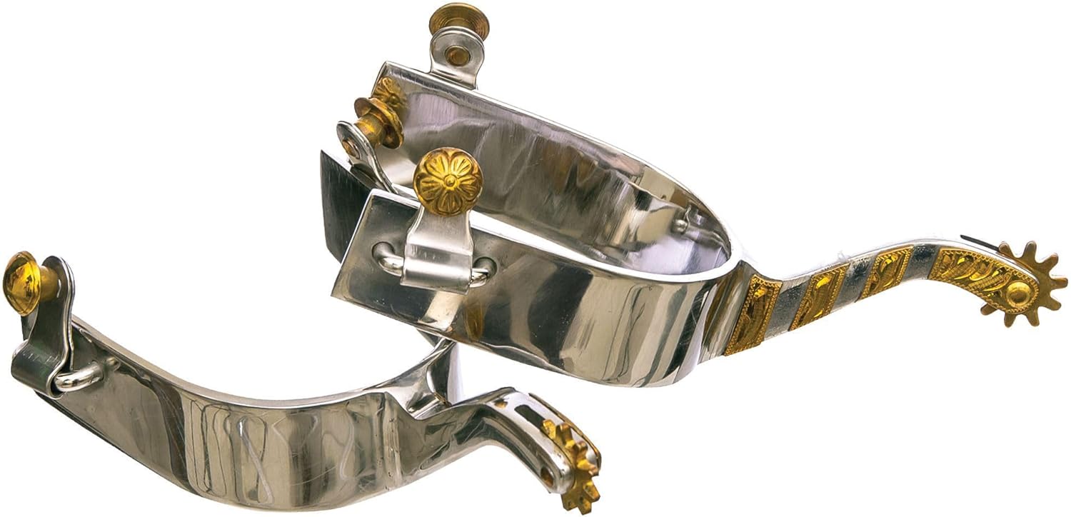 Jeffers Equine Paired Spurs. Western & English Gear for Youth, Men, & Women. Universal, Quality Riding Aid.