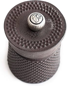 Amazon | Peugeot Bali FONTE 鋳鉄ペッパーミル 8cm/3インチ ブラウン