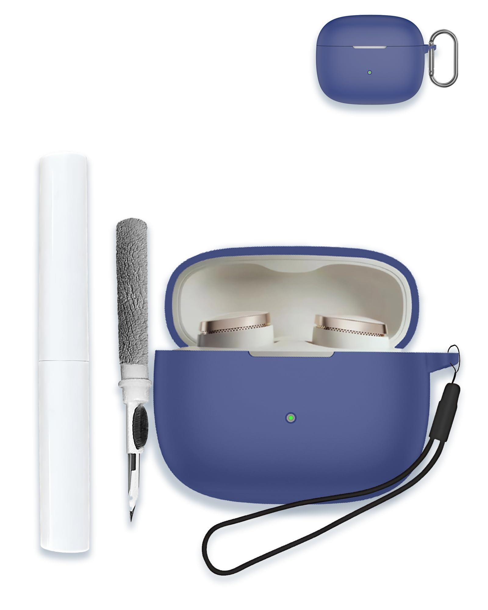 Bowers & Wilkins Pi8+ケース付き Amazon.com: Case for Bowers & Wilkins Pi8 Wireless Earbuds