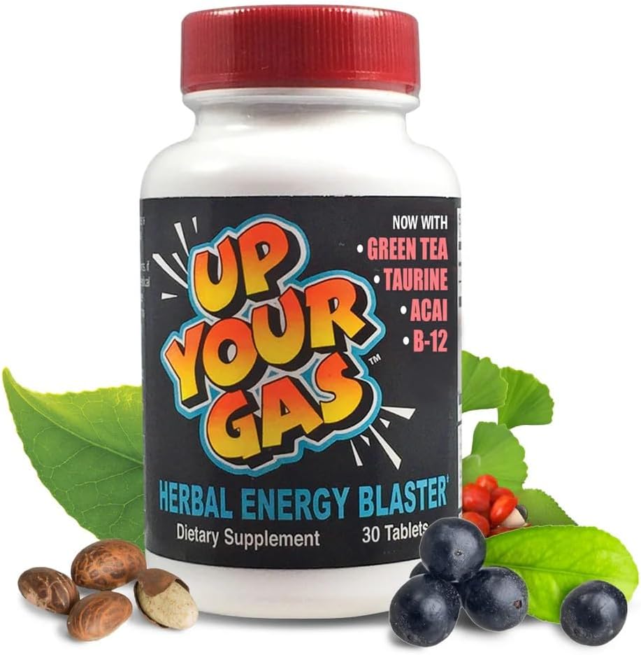 HOT STUFF NUTRITIONALS UP YOUR GAS MA HUANG FREE 30TB, 0.131 Bottle