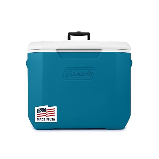 Coleman 60qt Wheeled Cooler, Insulated Portable Chiller