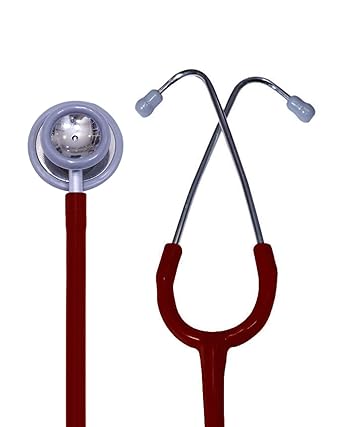 Pulse Wave Mark -1 Single Tube Stethoscope - Dual Head (Multicolor)