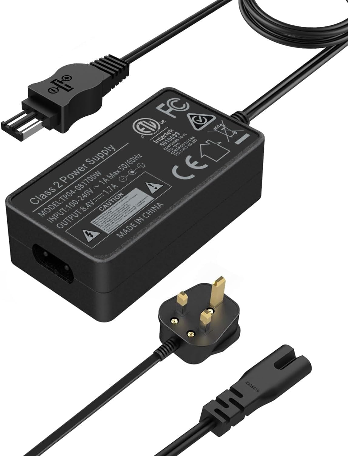 F1TP AC-L100 AC Adapter Power Supply Charger for CCD-TRV108 TRV118 TRV128 TRV138 DSC-F717 DSC-F828 Cameras, Replaces AC-L10A L10B AC-L15A L15B AC-L100A L100B L100C Camcorders.