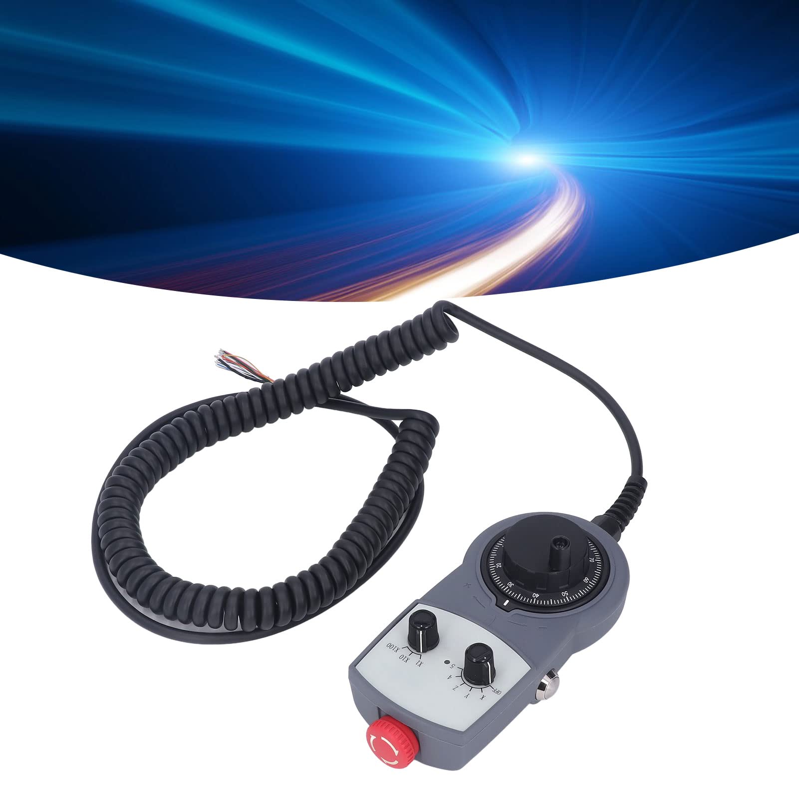 YWBL-WH Volantino CNC, Volantino Elettronico, Cablaggio per Processore PLC Connessione Diretta con Arresto di Emergenza